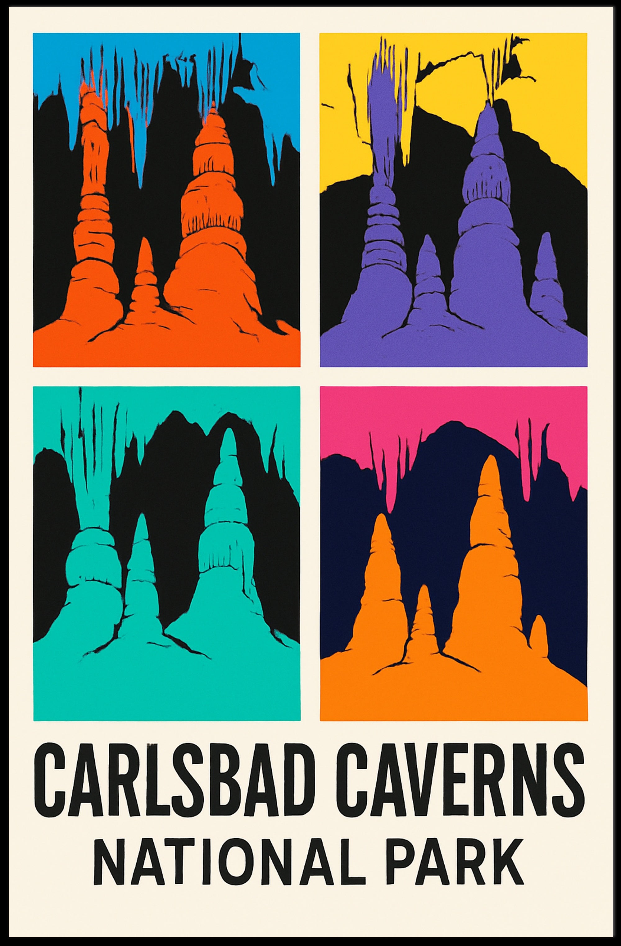 Carlsbad Caverns National Park Poster