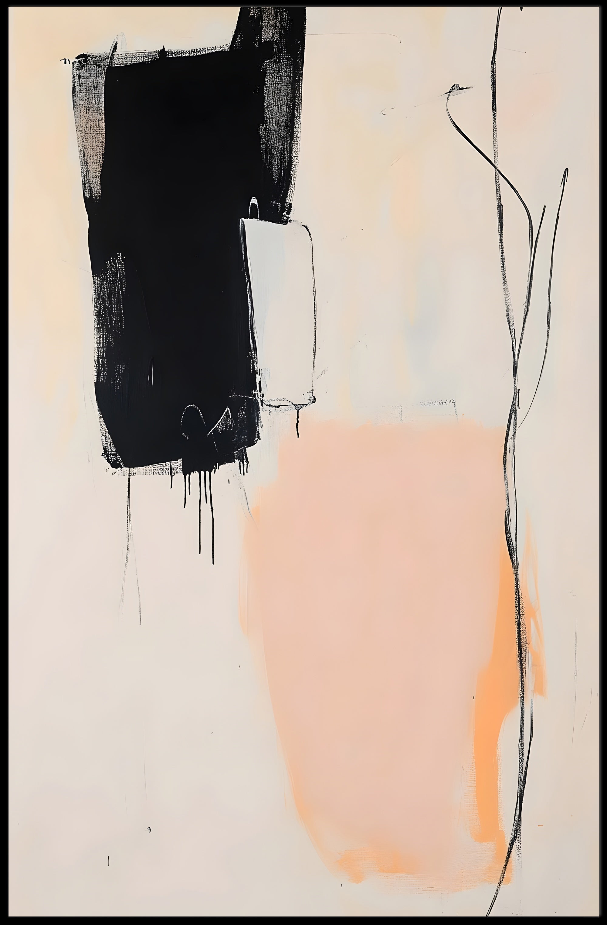 Abstract Expression Art Poster Modern Wall Print