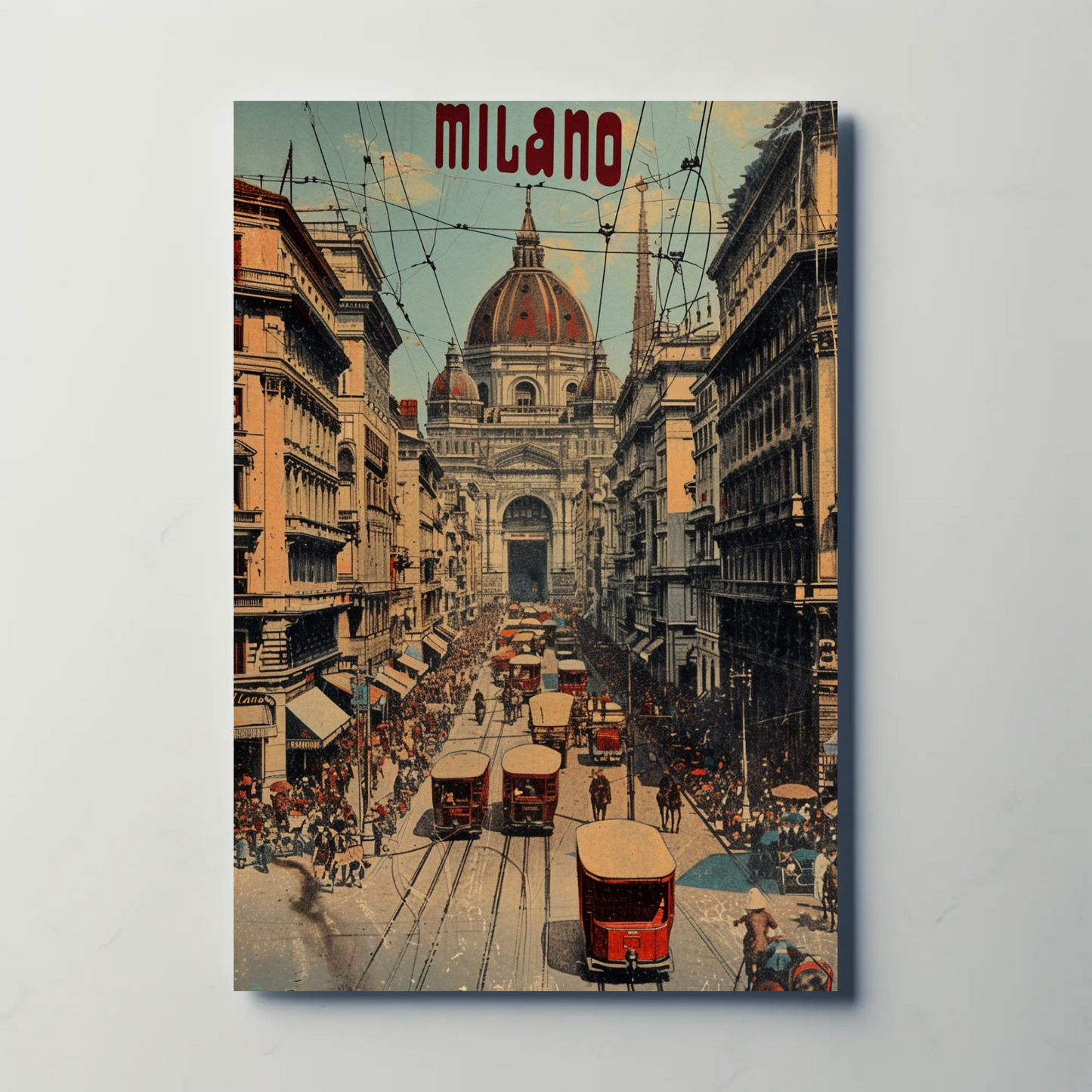 Milano Vintage Poster