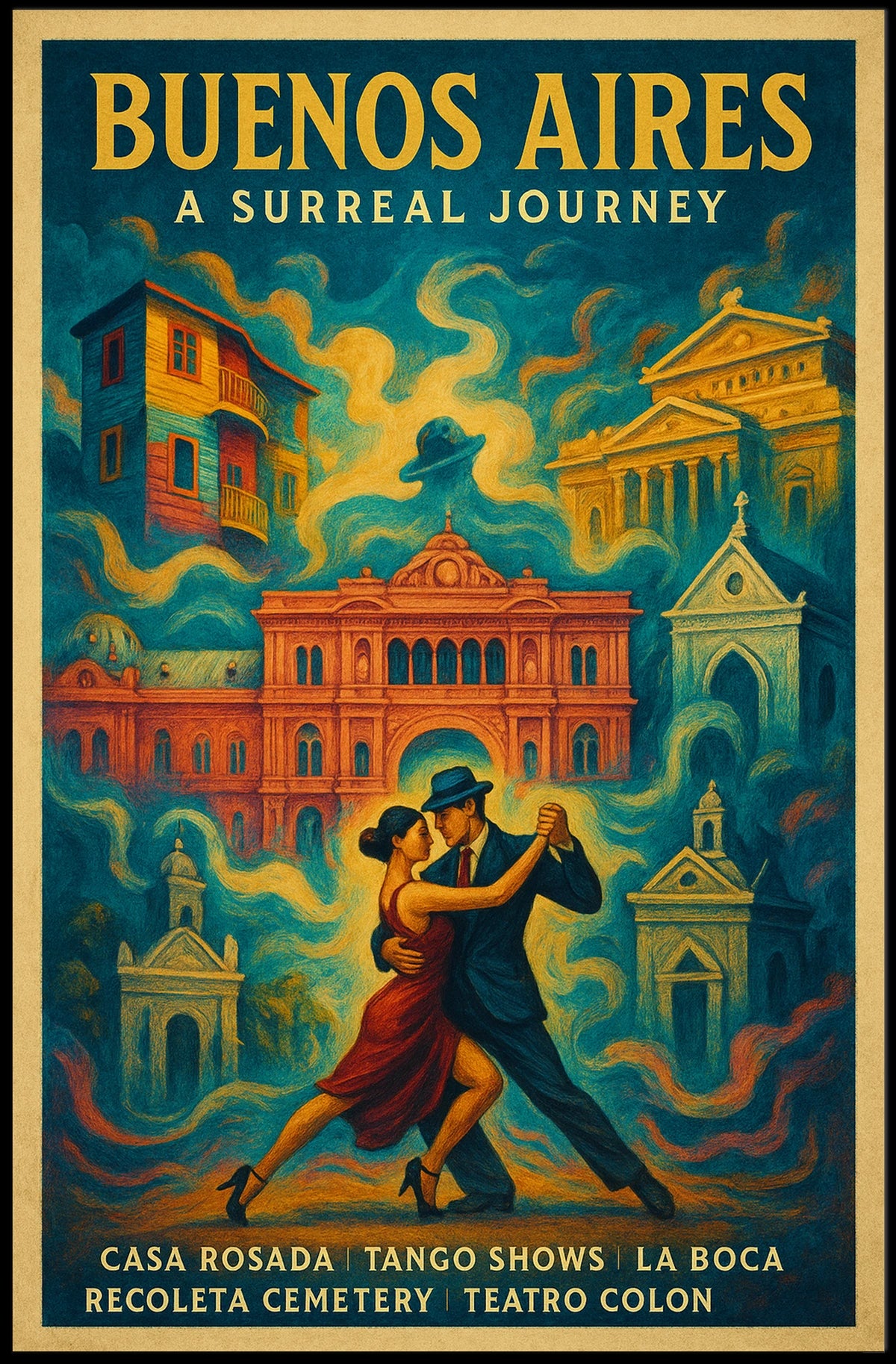 Buenos Aires A Surreal Journey Poster