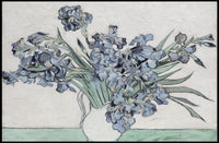 Irises in a Vase Poster