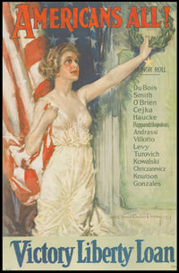 Victory Liberty Loan World War I Propaganda Poster