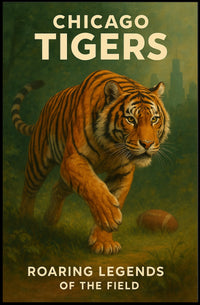 Chicago Tigers Roaring Legends Poster