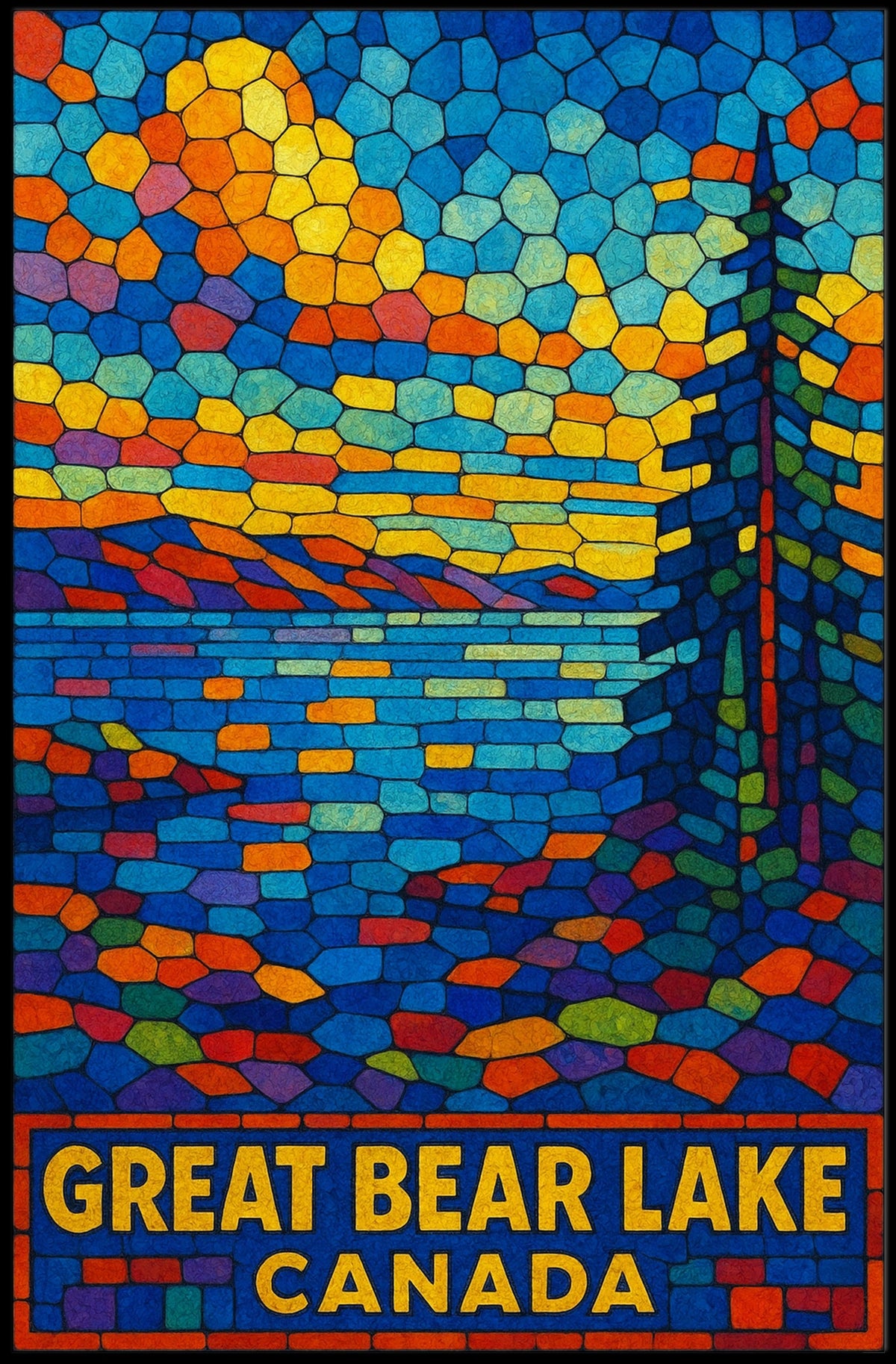 Great Bear Lake Canada Poster