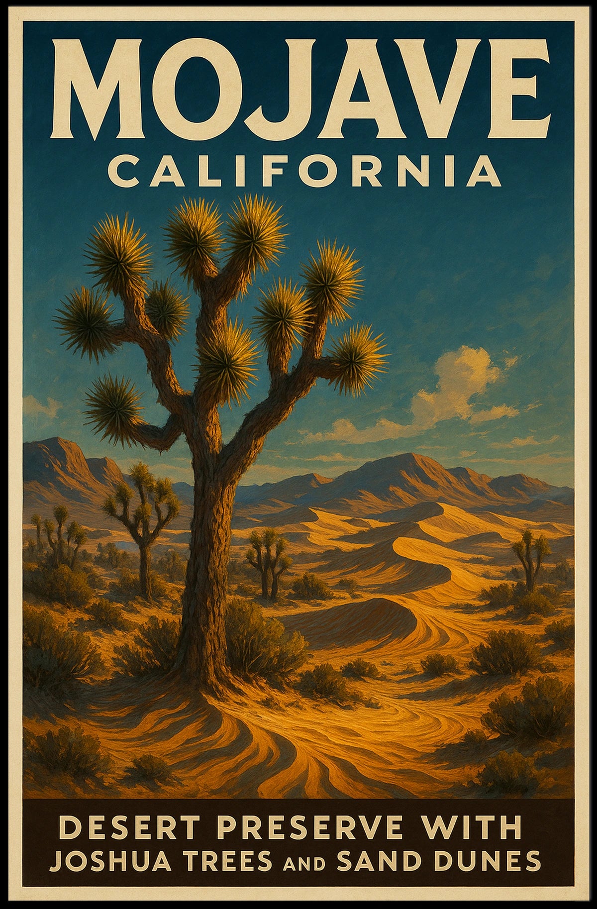Mojave Desert Preserve Poster