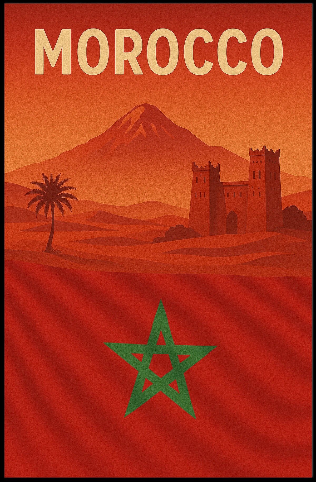Discover Morocco Poster
