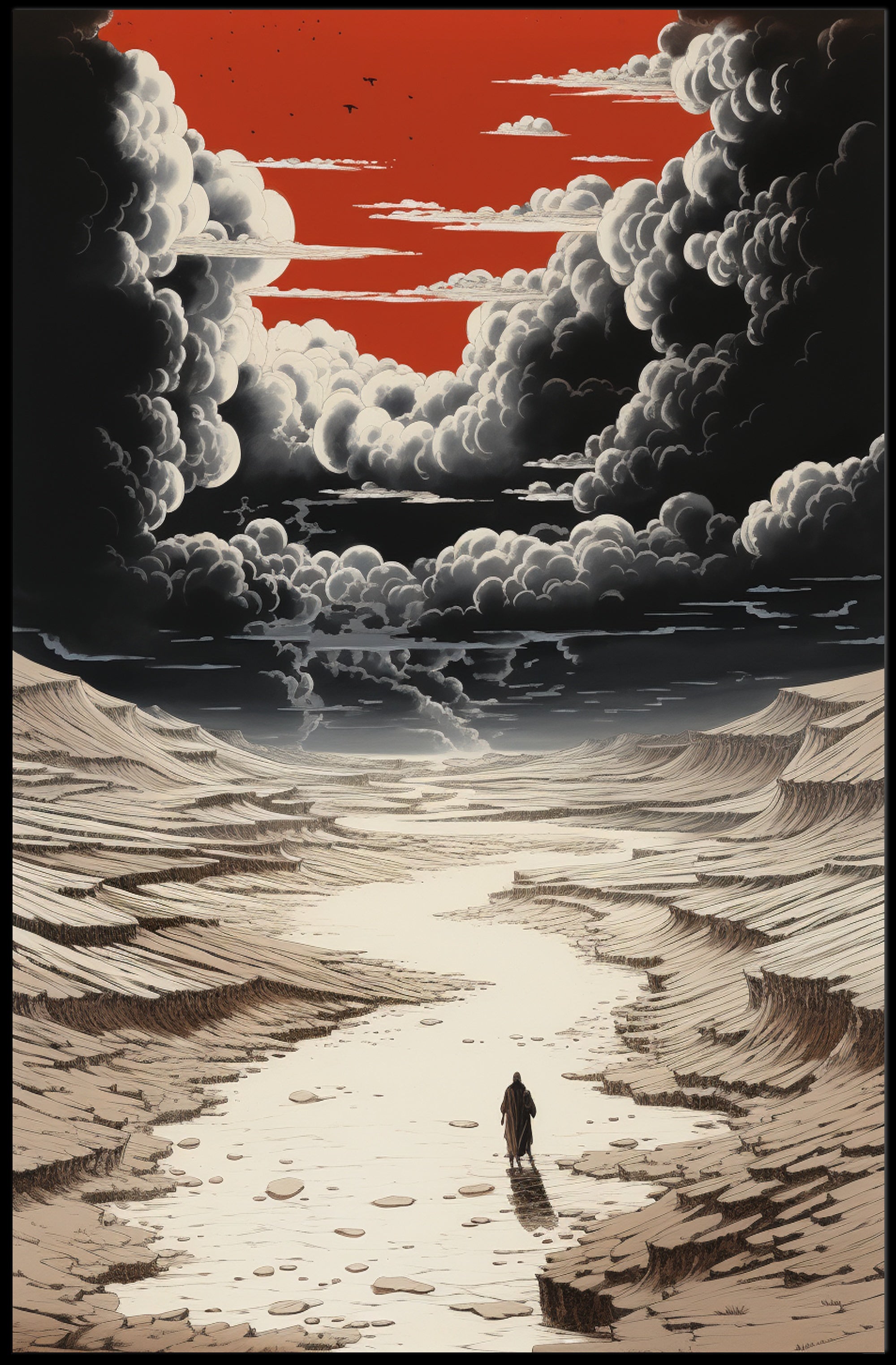 Journey Through The Desert Poster