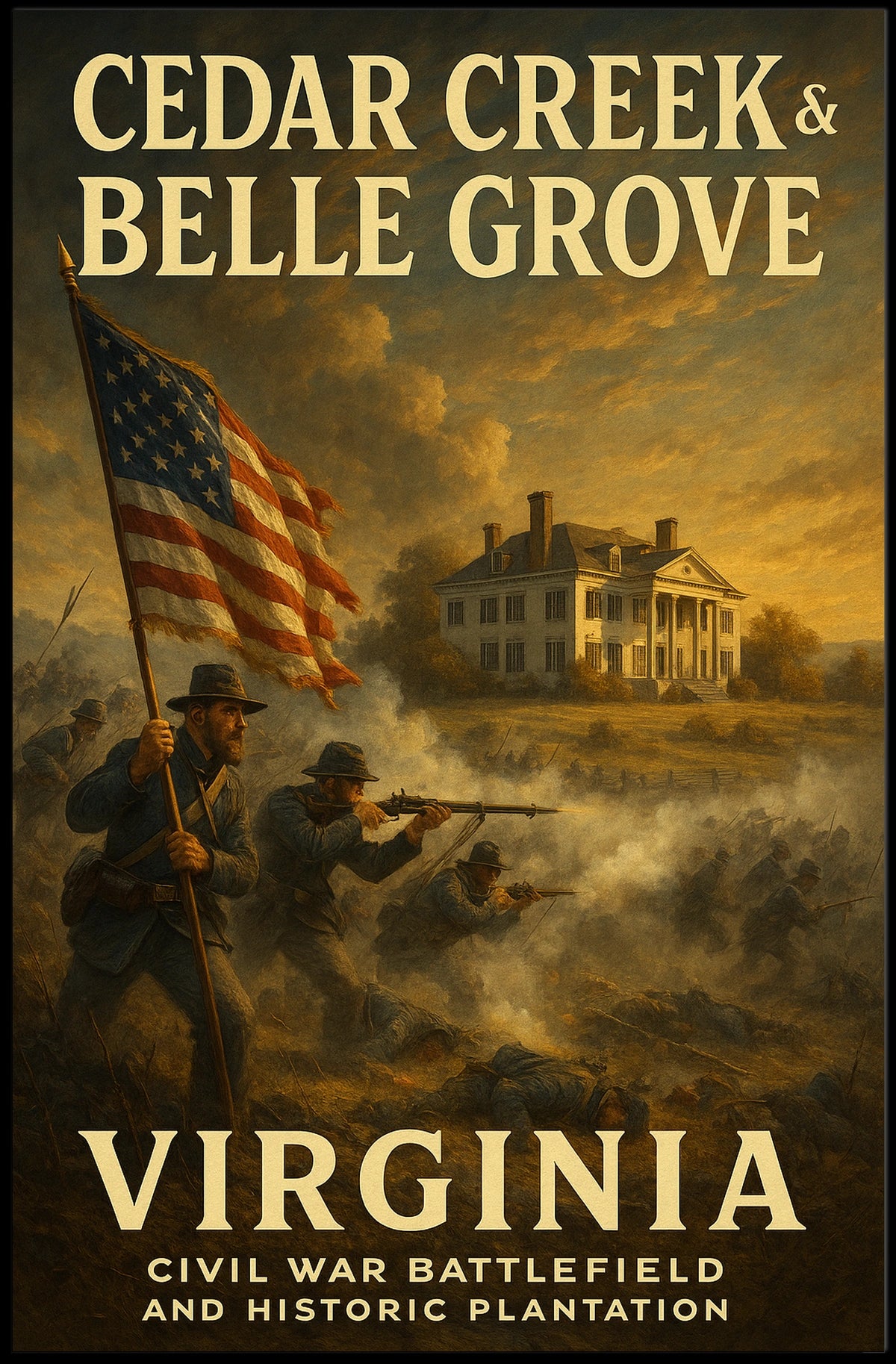 Cedar Creek Belle Grove Poster
