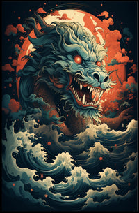 Dragon Of The Sea Poster