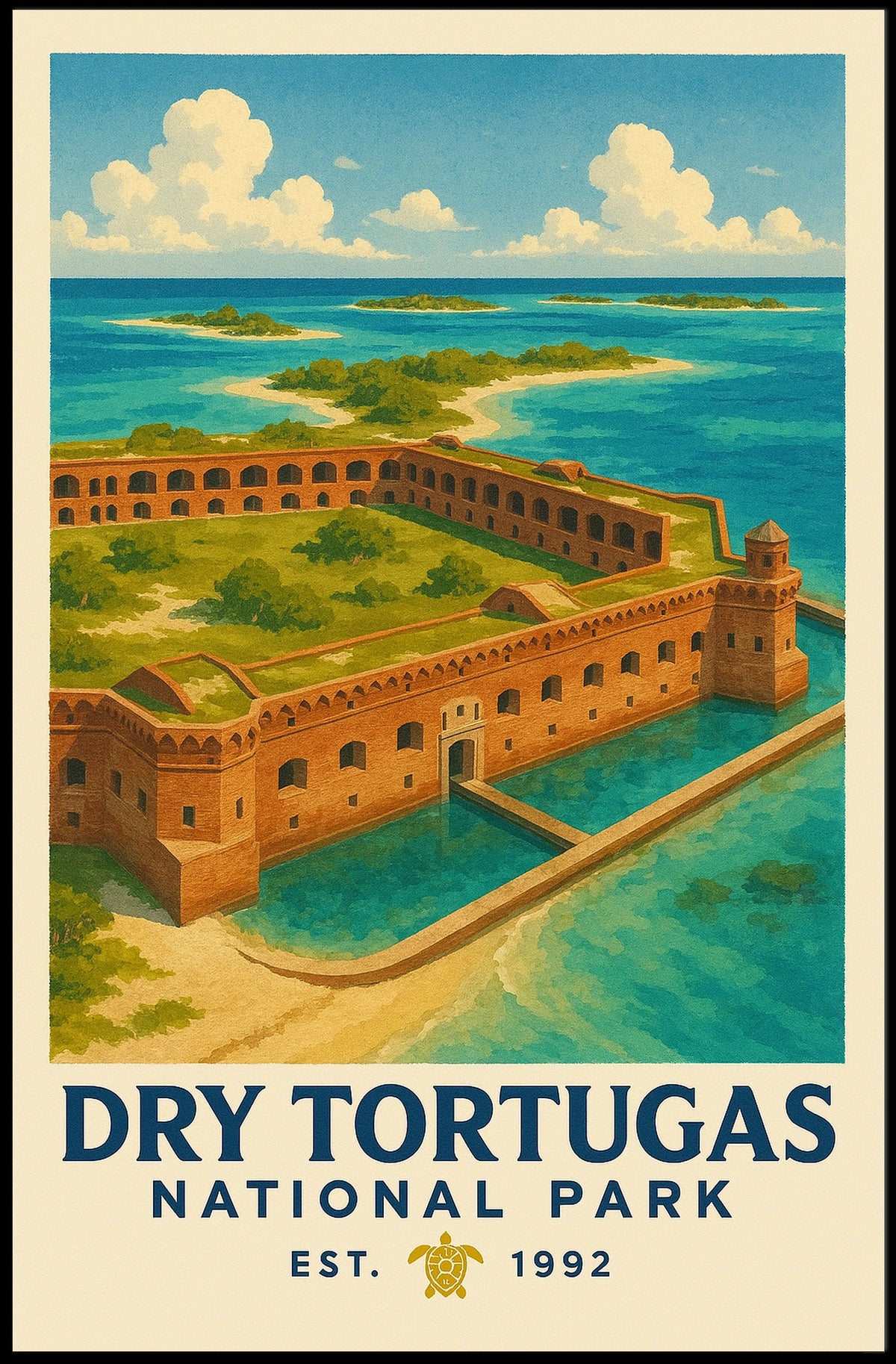 Dry Tortugas National Park Poster