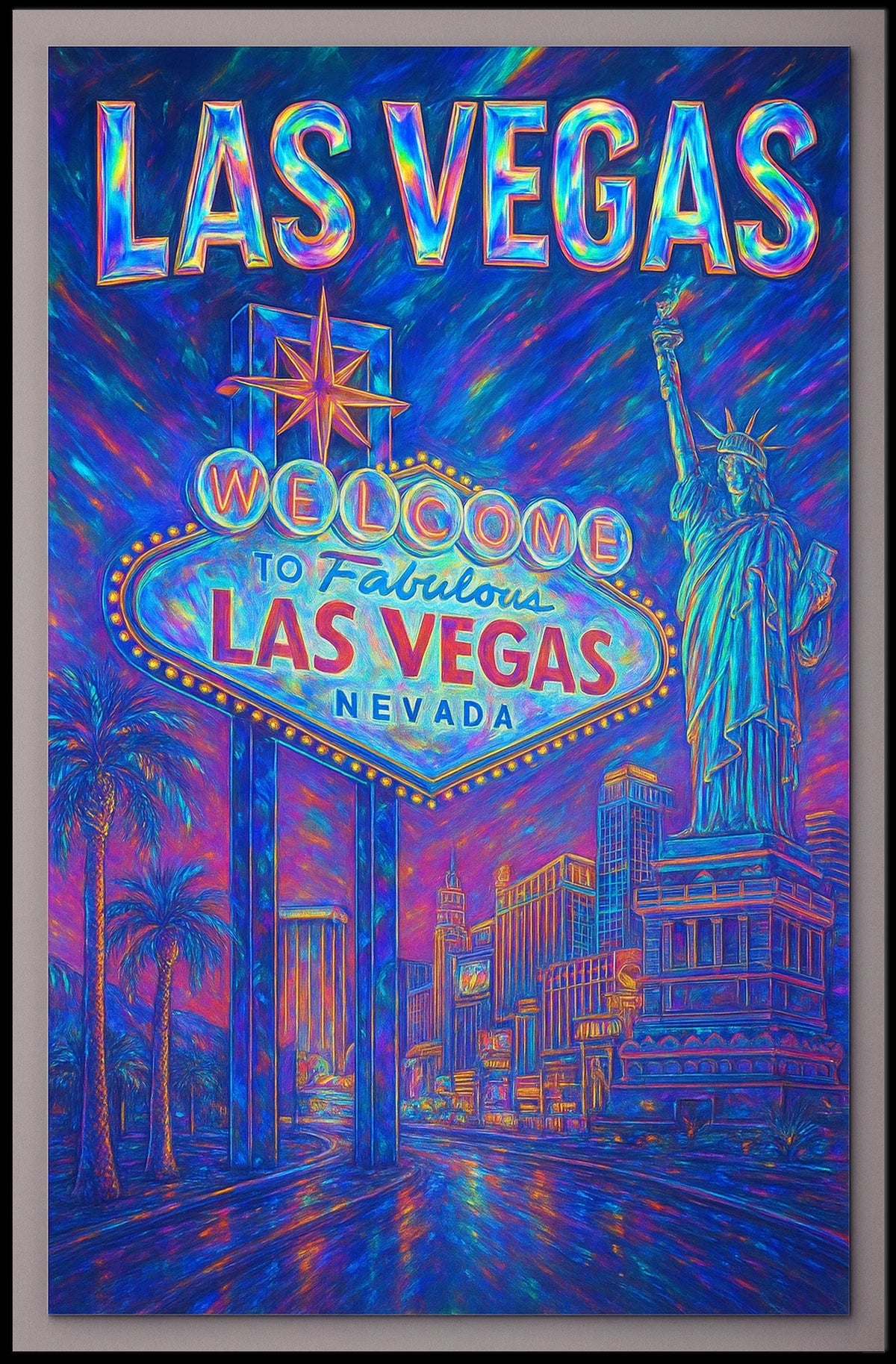 Welcome To Fabulous Las Vegas Poster