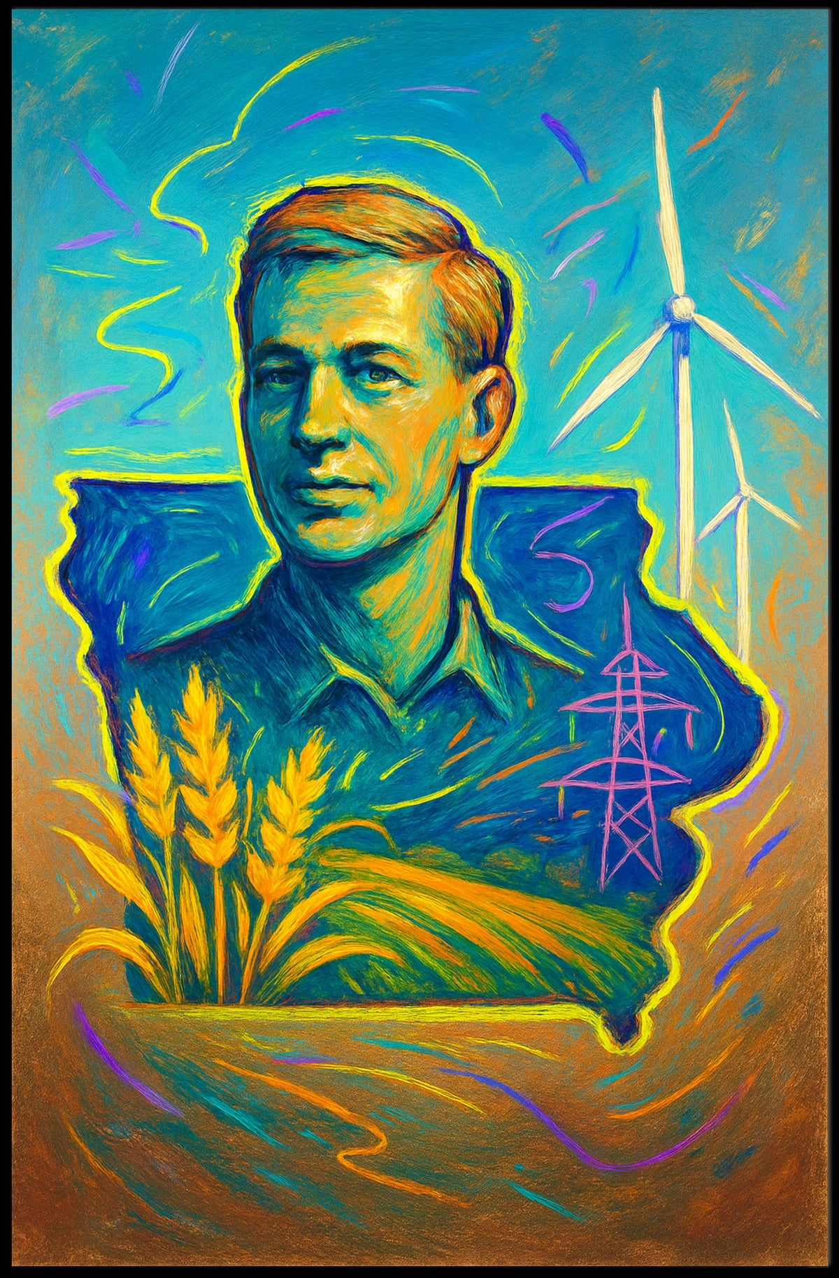 Vision of Progress Poster