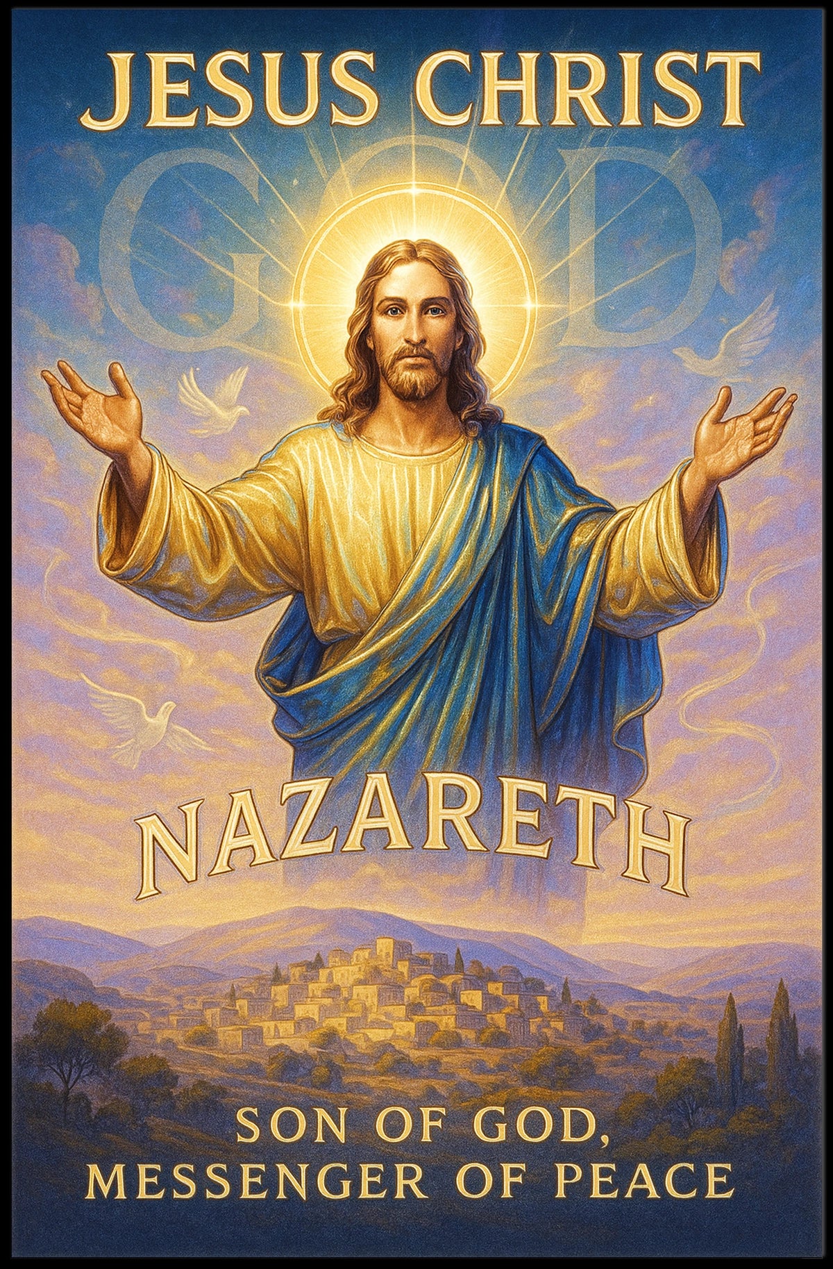 Jesus Christ Of Nazareth Poster