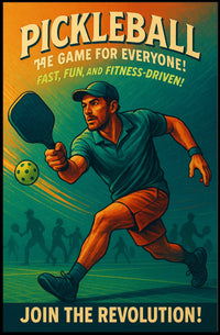 Pickleball Revolution Poster
