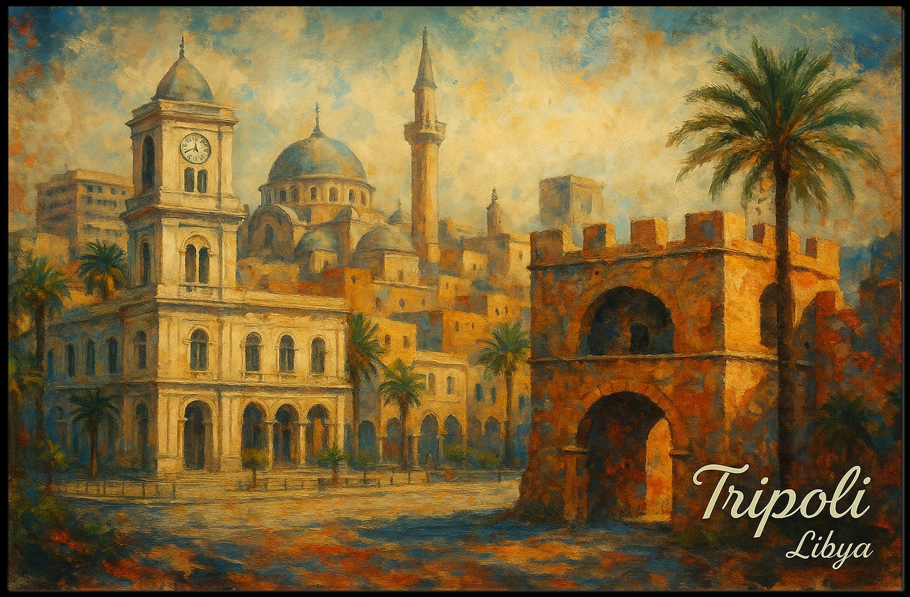 Tripoli, Libya Poster