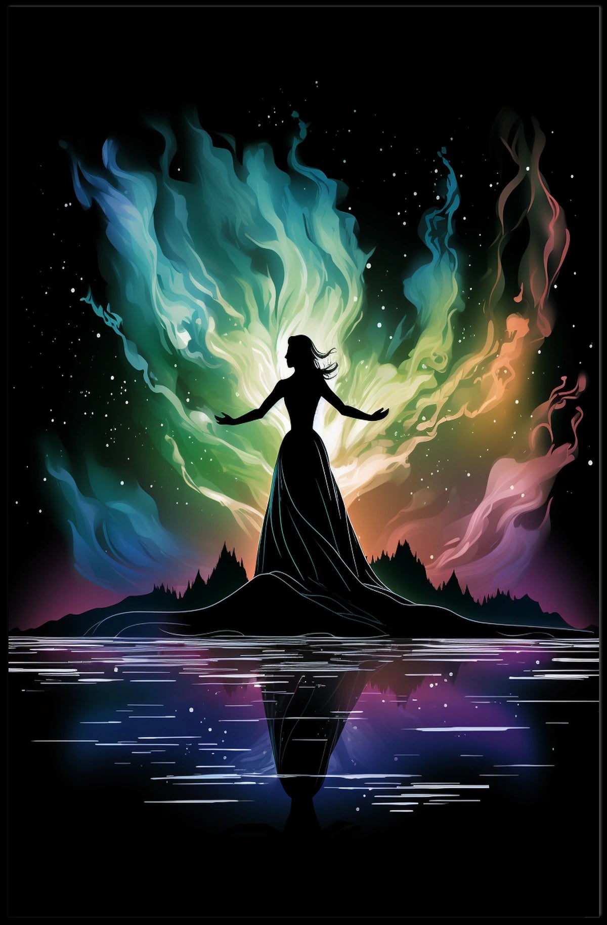 Enchanted Night Poster