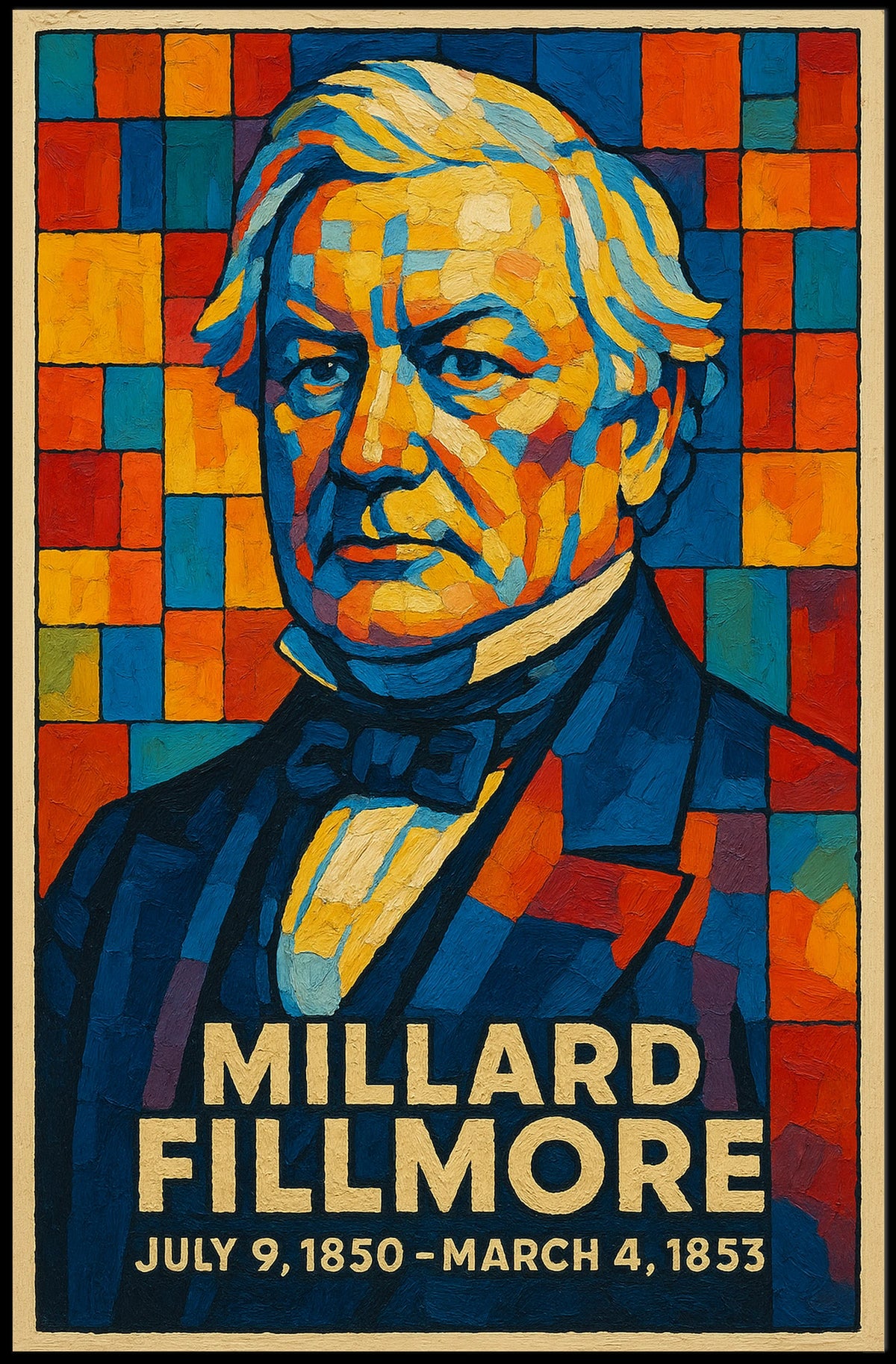 Millard Fillmore 13th President Poster