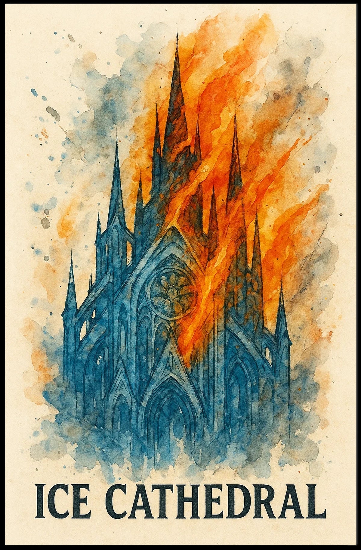 Ice Cathedral Poster