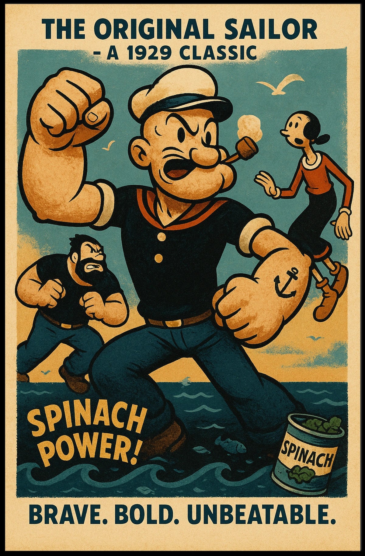 Popeye 1929 Art Poster POP-41