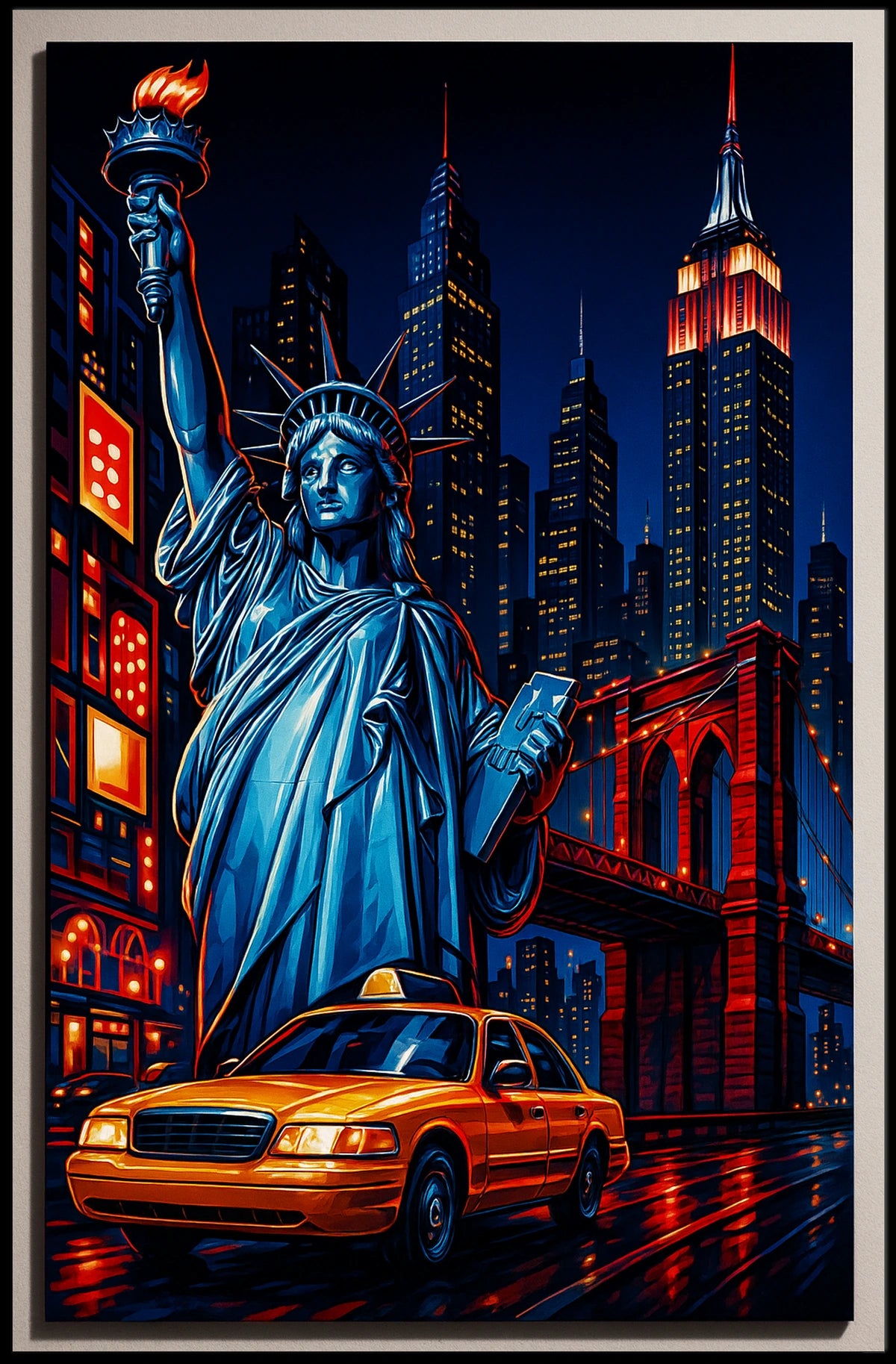 New York Nights Poster
