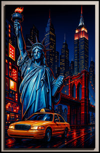 New York Nights Poster