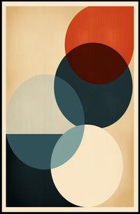 Abstract Geometric Harmony Abstract Poster