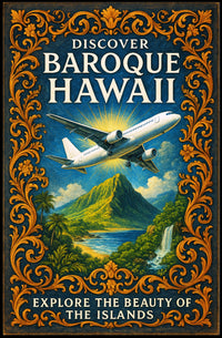 Discover Baroque Hawaii Poster PosterGoat