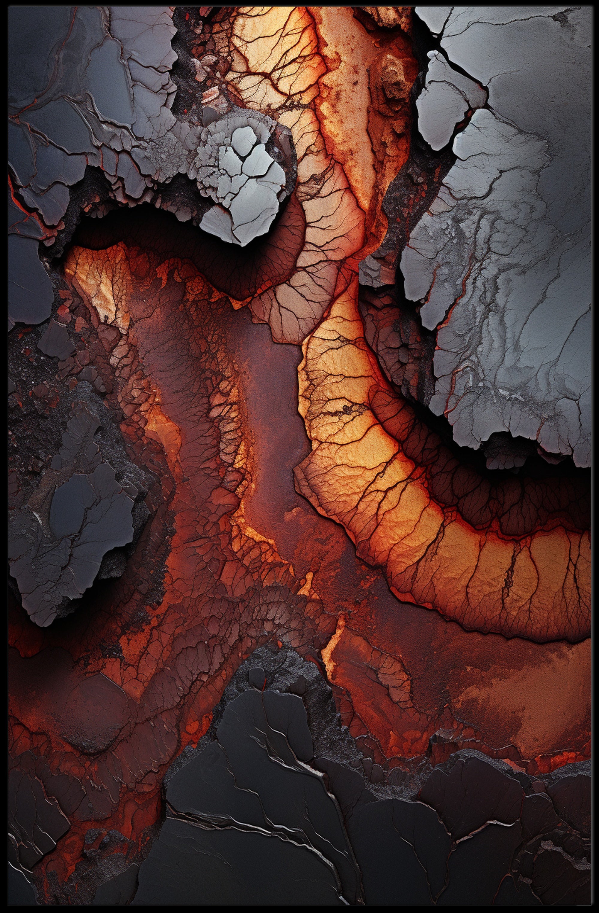 Molten Earth Poster