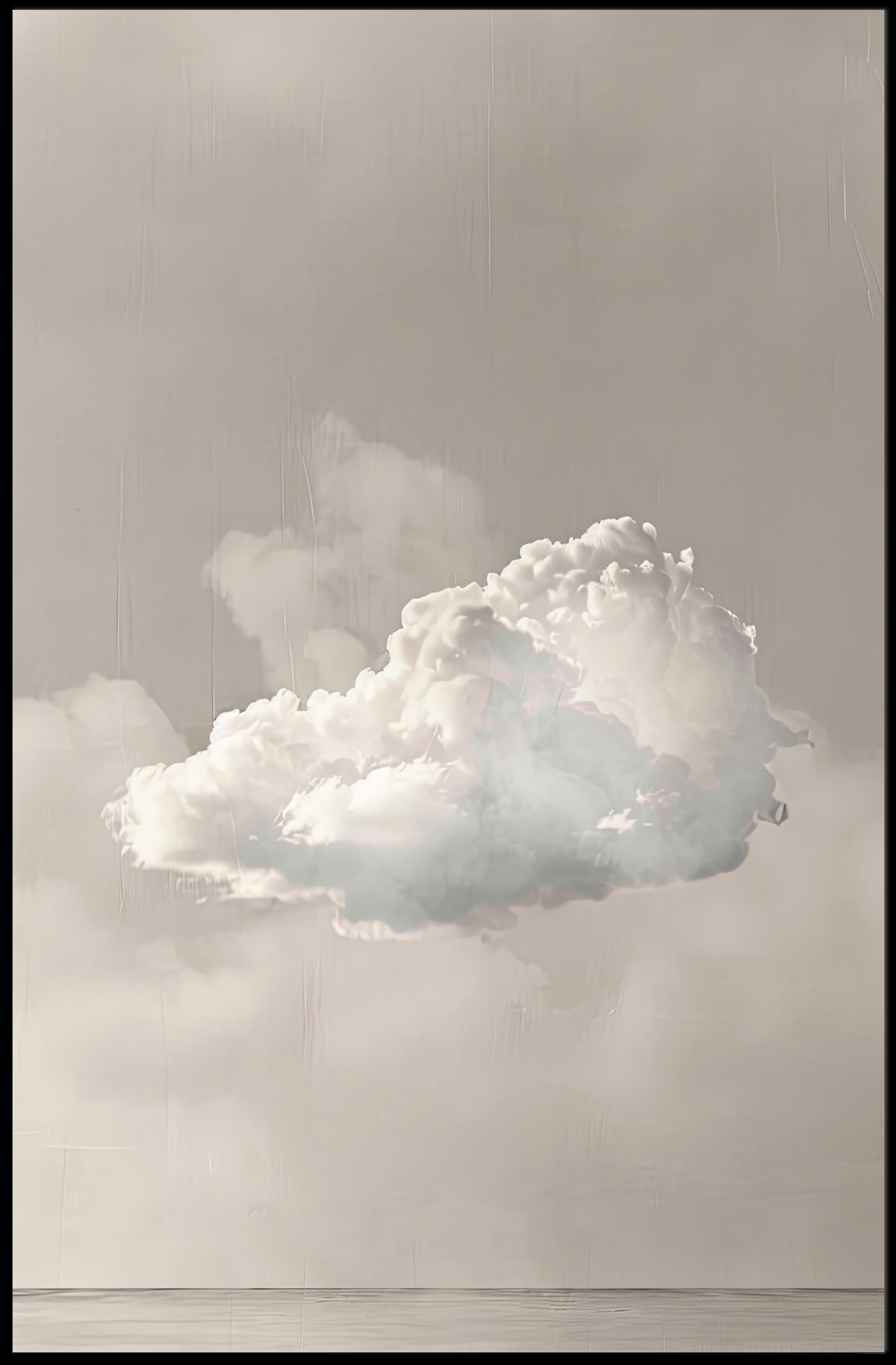 Cloudy Serenity Poster