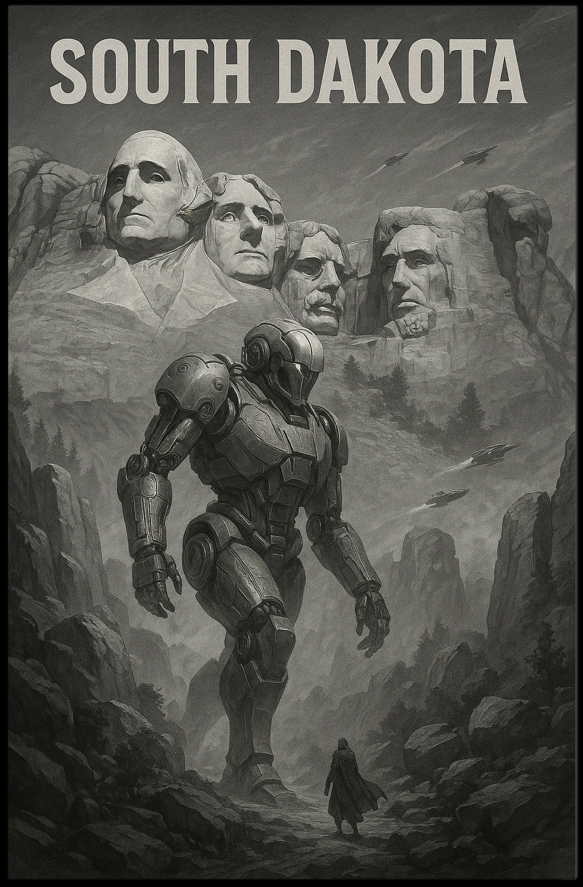 South Dakota Guardians of the Monument Poster