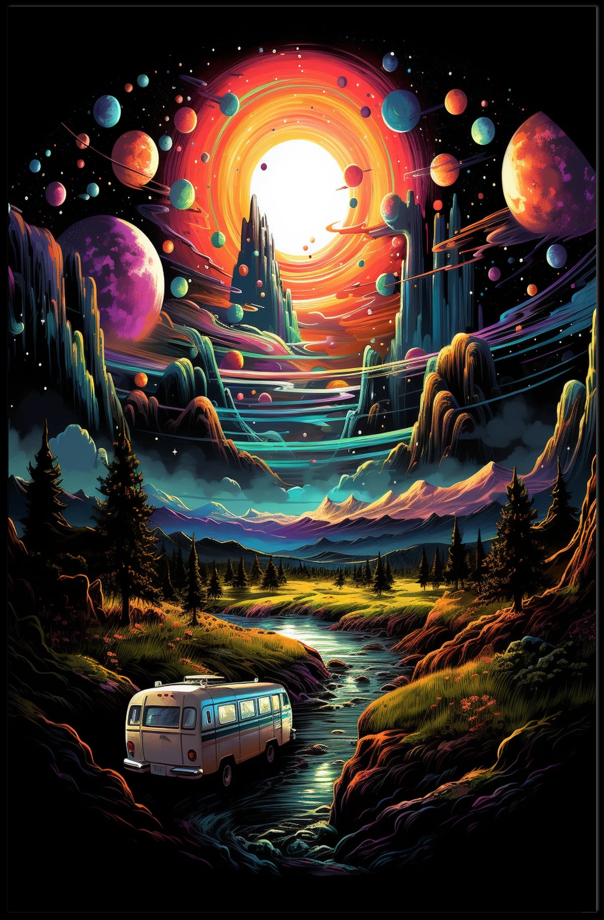 Cosmic Journey Poster