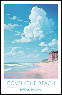 Covehithe Beach Poster