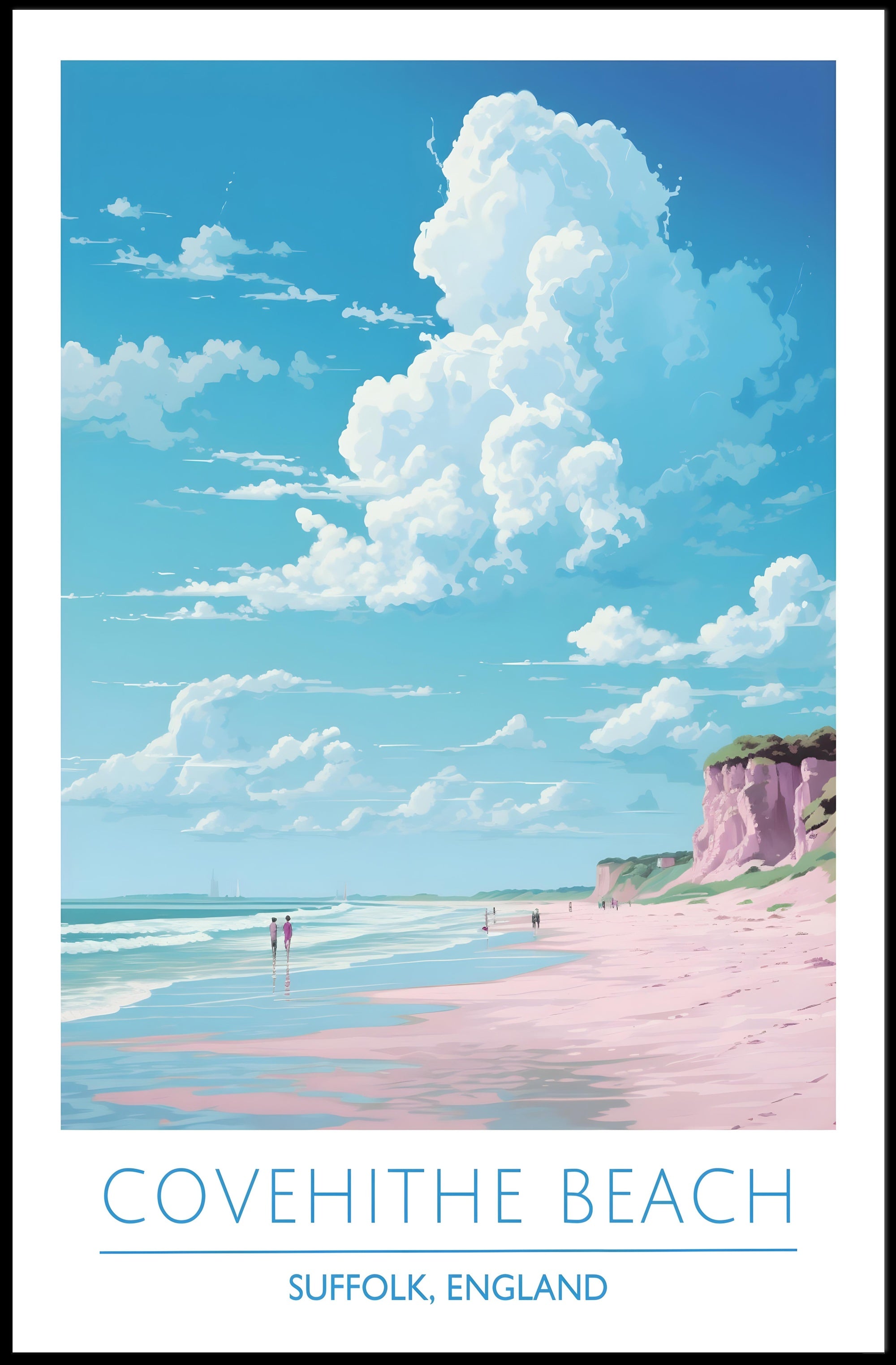 Covehithe Beach Poster