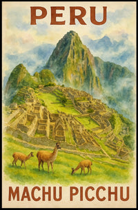 Discover Machu Picchu Poster