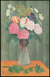 Henri Rousseau Floral Still Life Poster