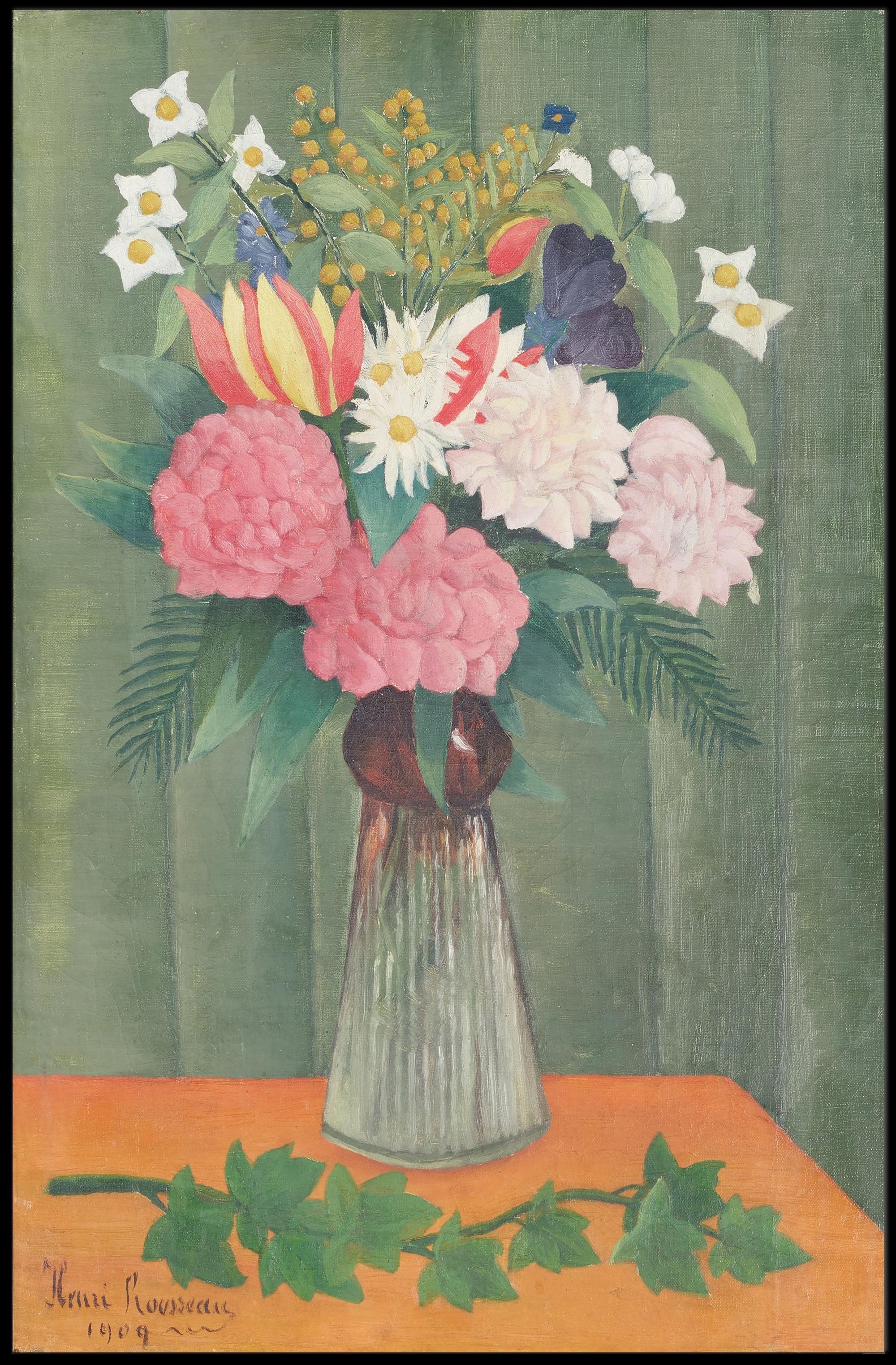 Henri Rousseau Floral Still Life Poster