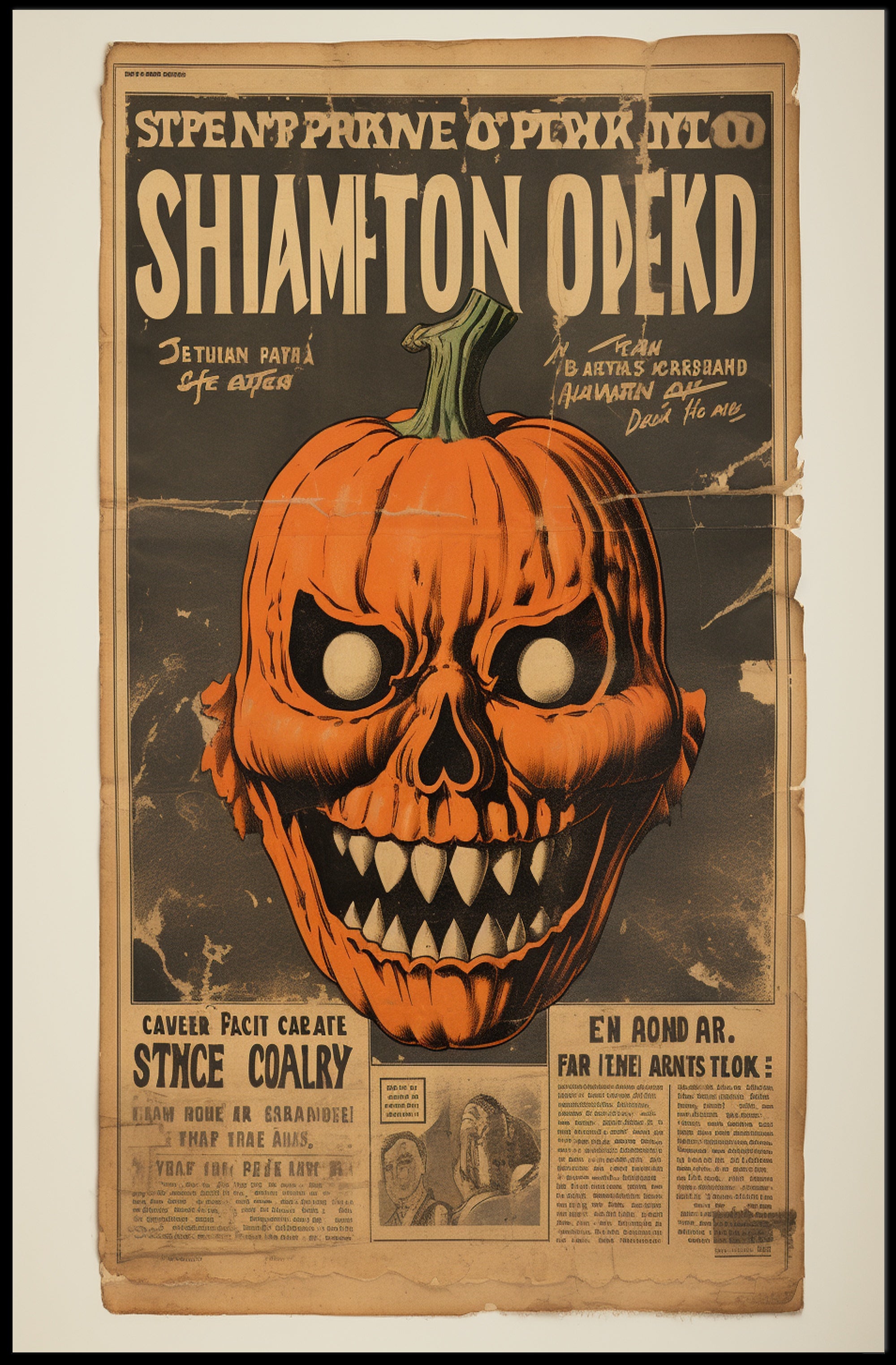 Halloween Horror Poster