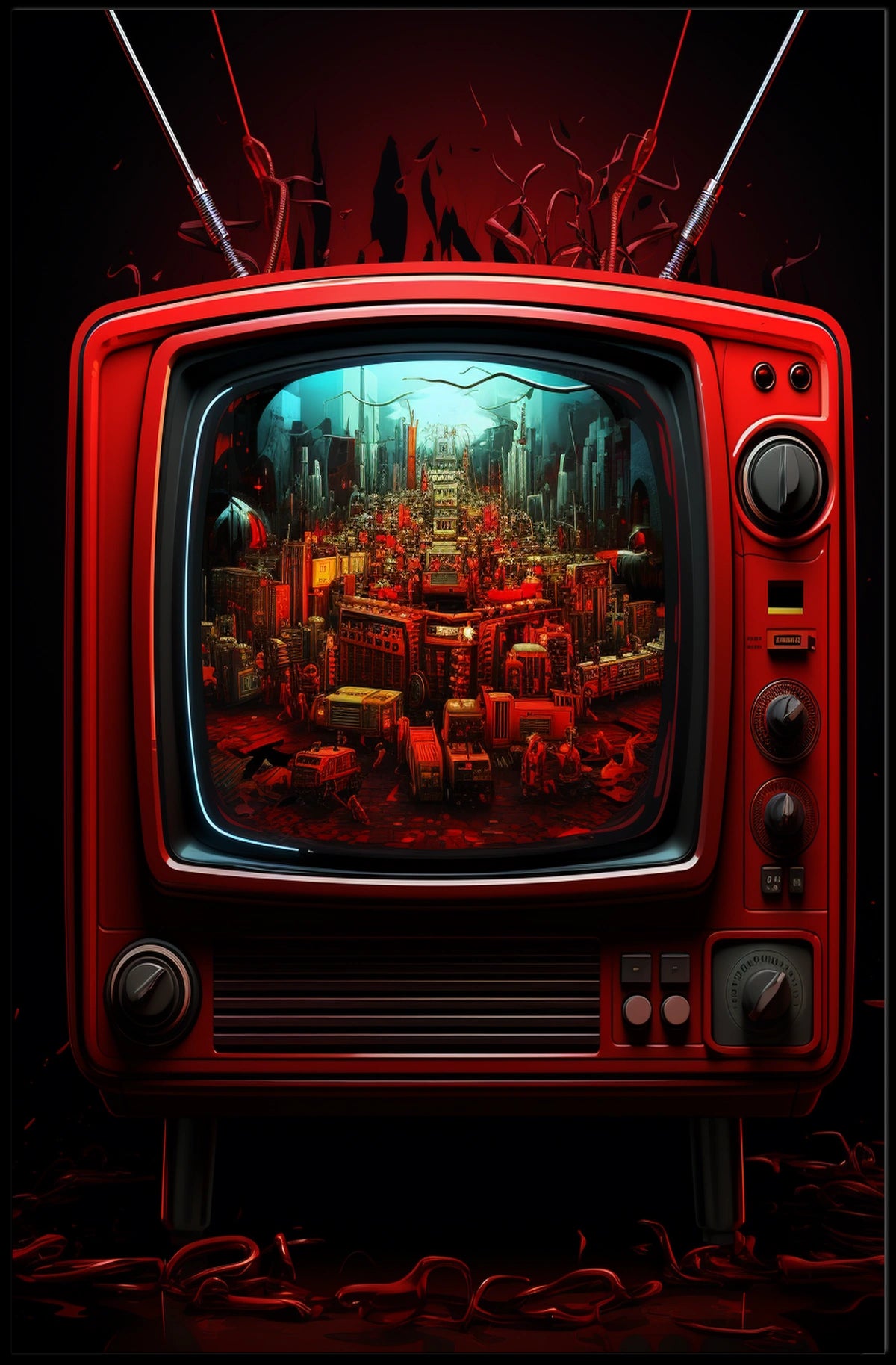 Retro Apocalypse Poster