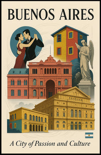 Buenos Aires A City of Passion and Culture Poster
