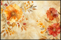 Autumn Floral Elegance Poster