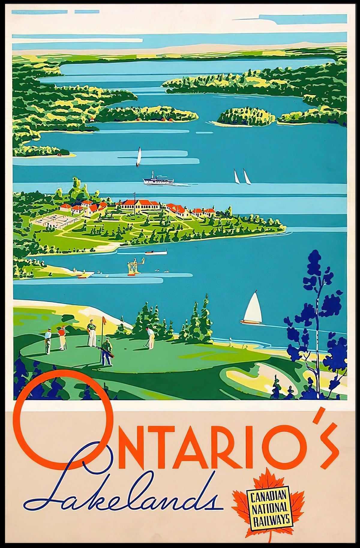 OntarioS Lakelands Poster