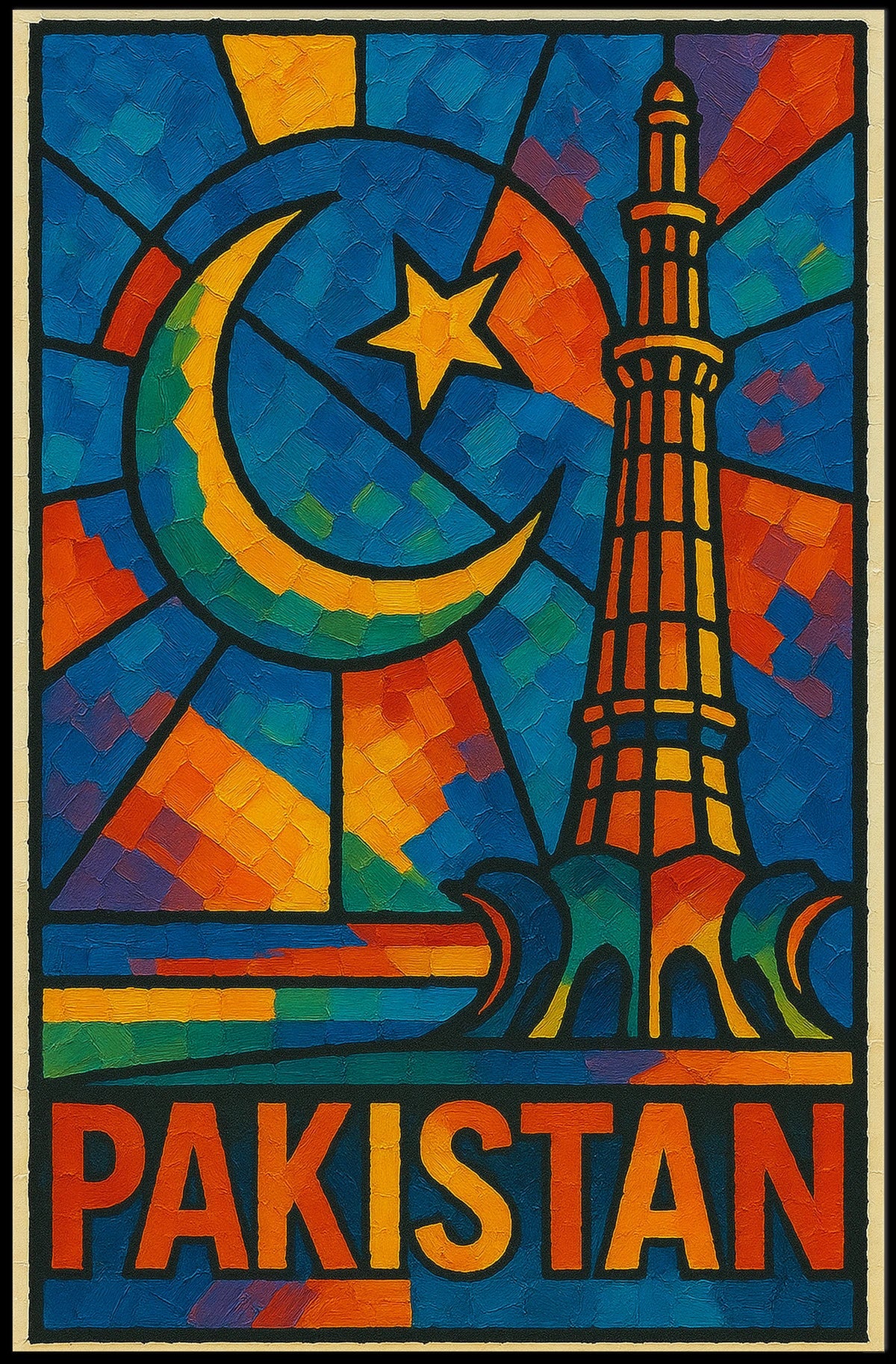 Pakistan A Vibrant Tribute Poster