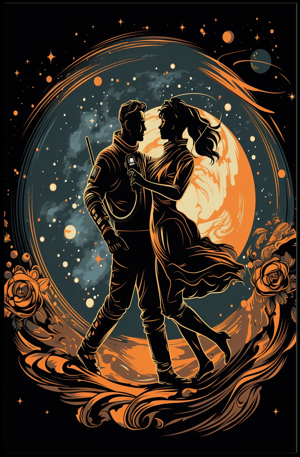 Cosmic Romance Poster