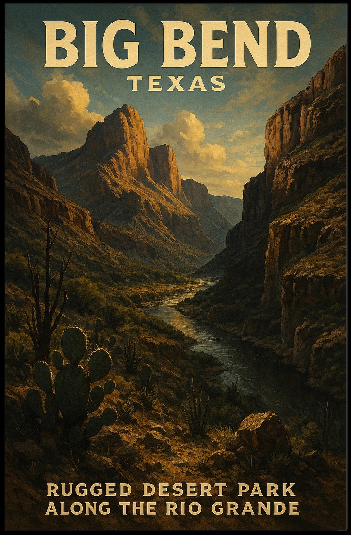 Big Bend National Park Poster
