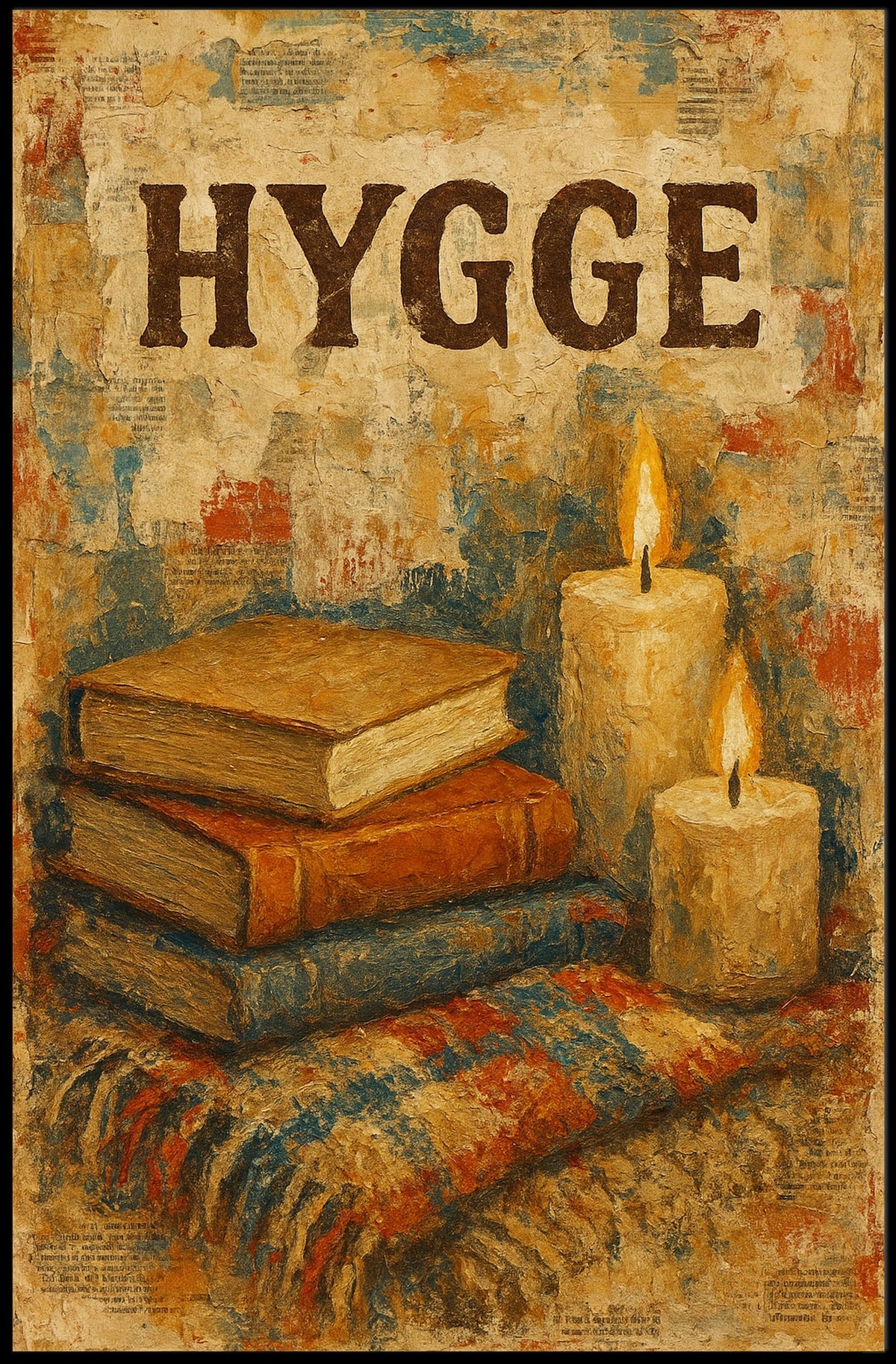 Hygge Ambiance Photography Realism Impressionism Light Poster