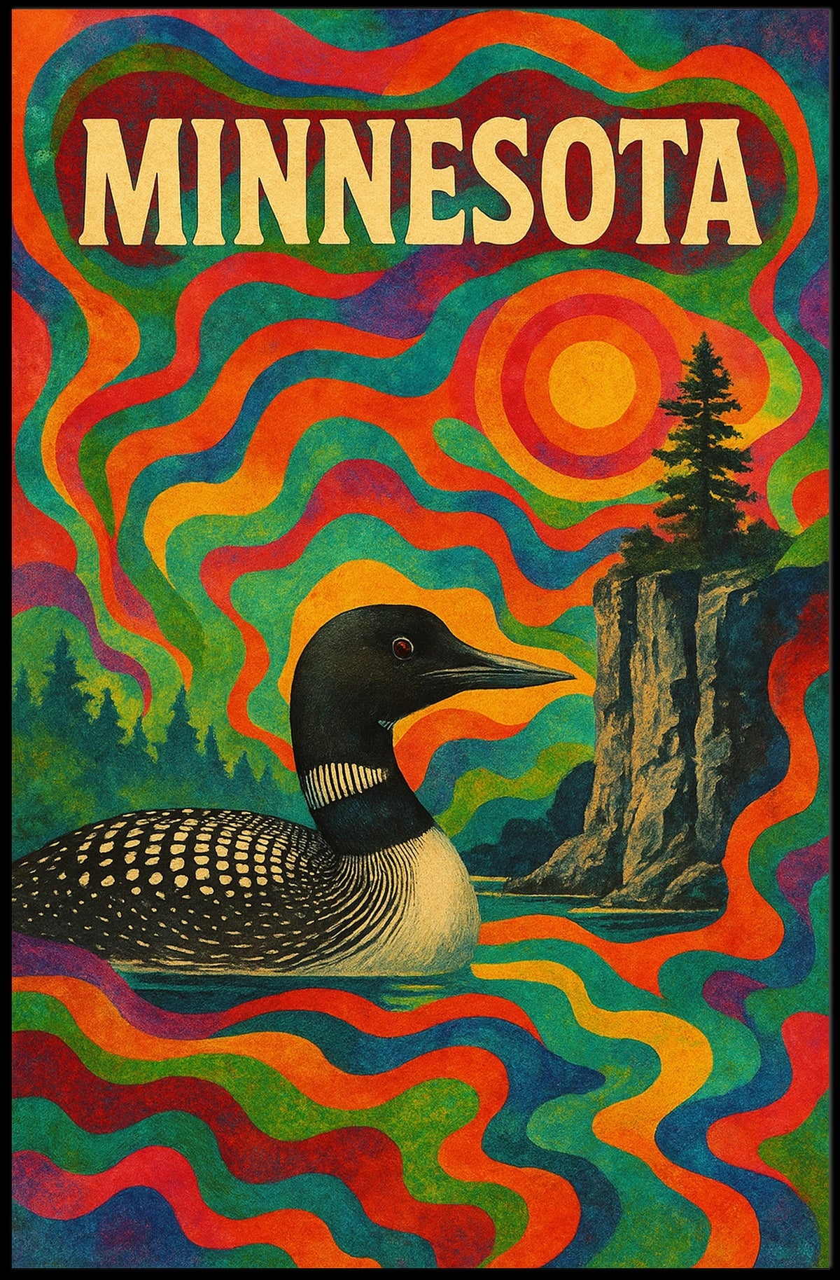 Minnesota Vibes Poster