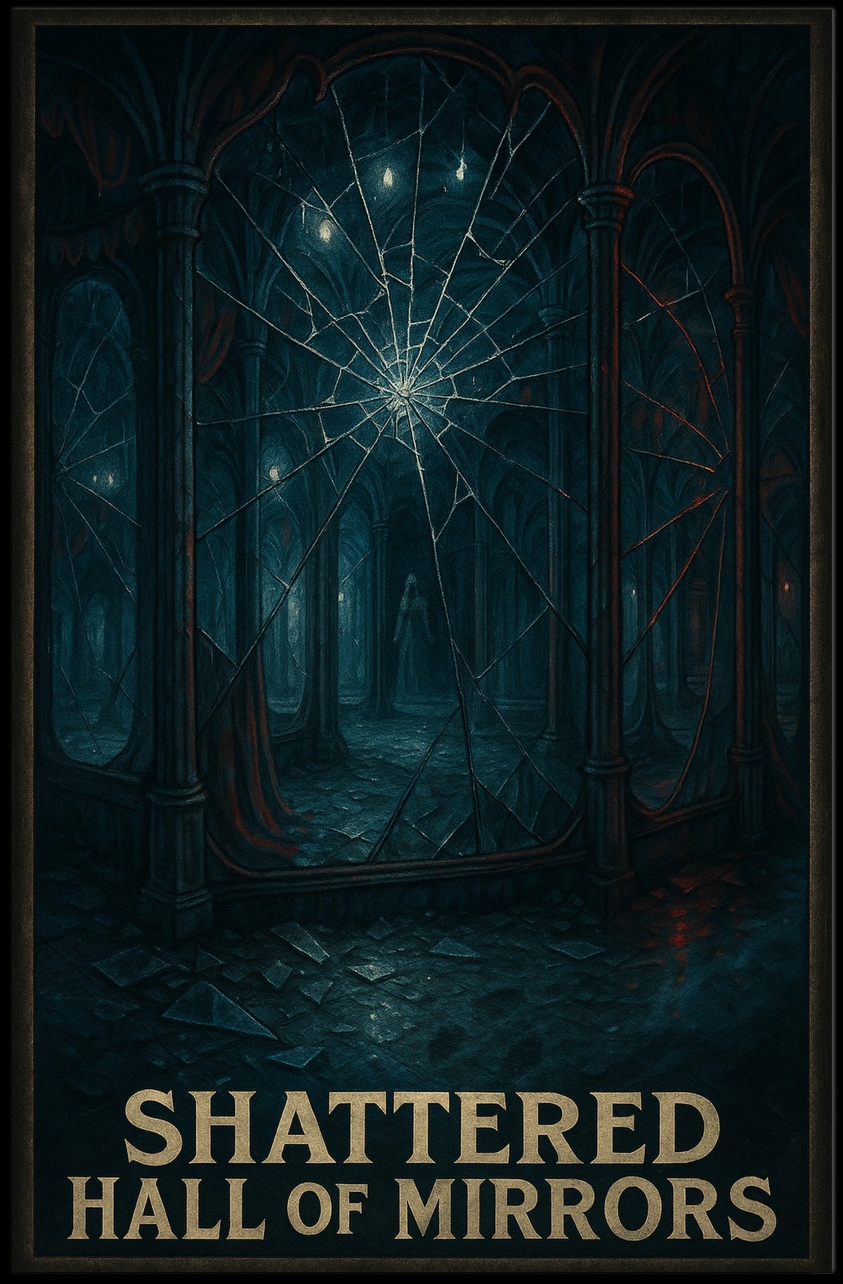 Shattered Hall Of Mirrors Poster