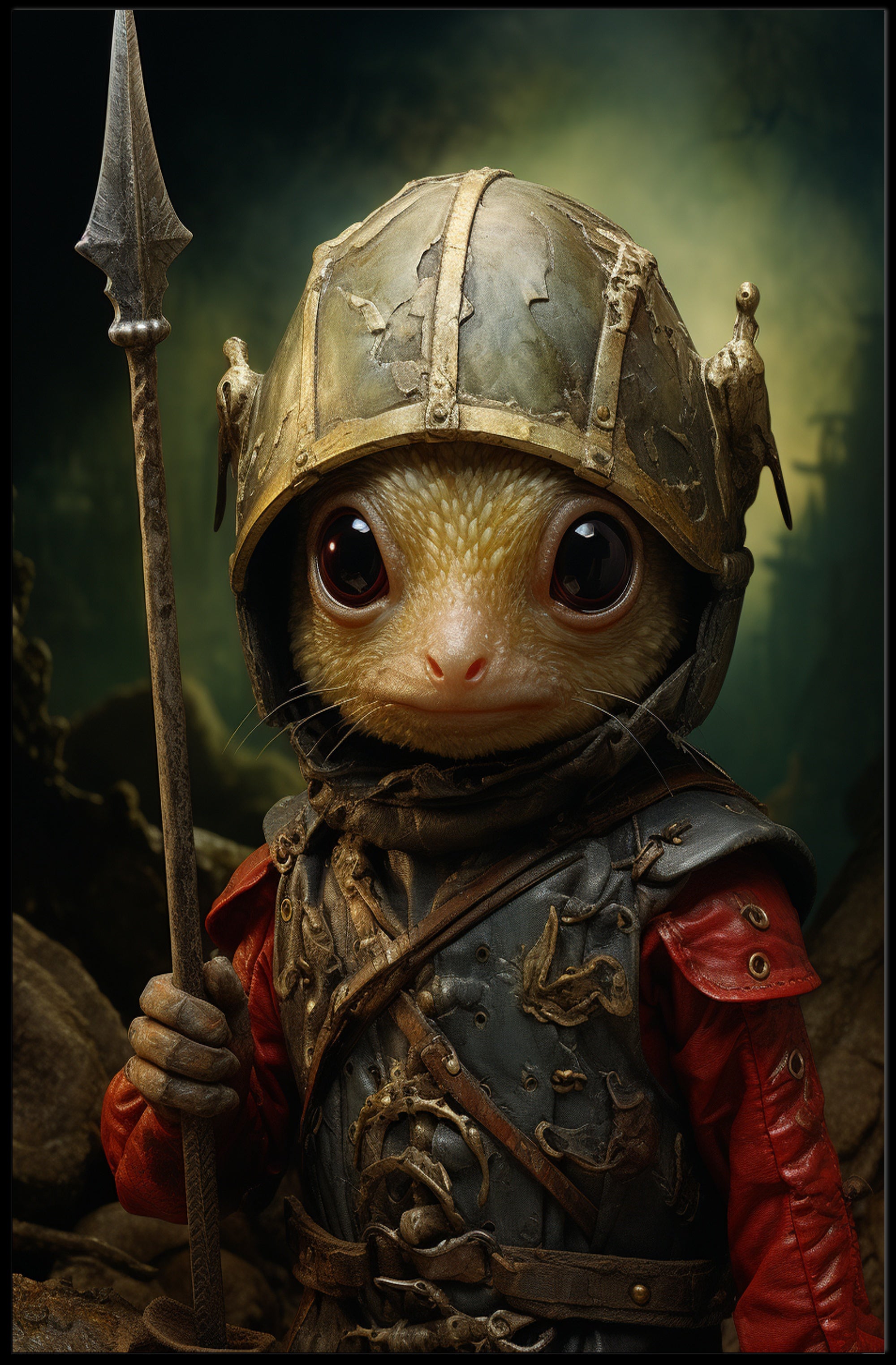 The Brave Little Warrior Poster