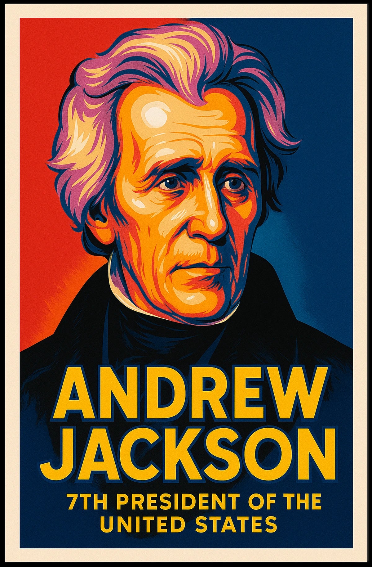 Andrew Jackson 7Th President Poster