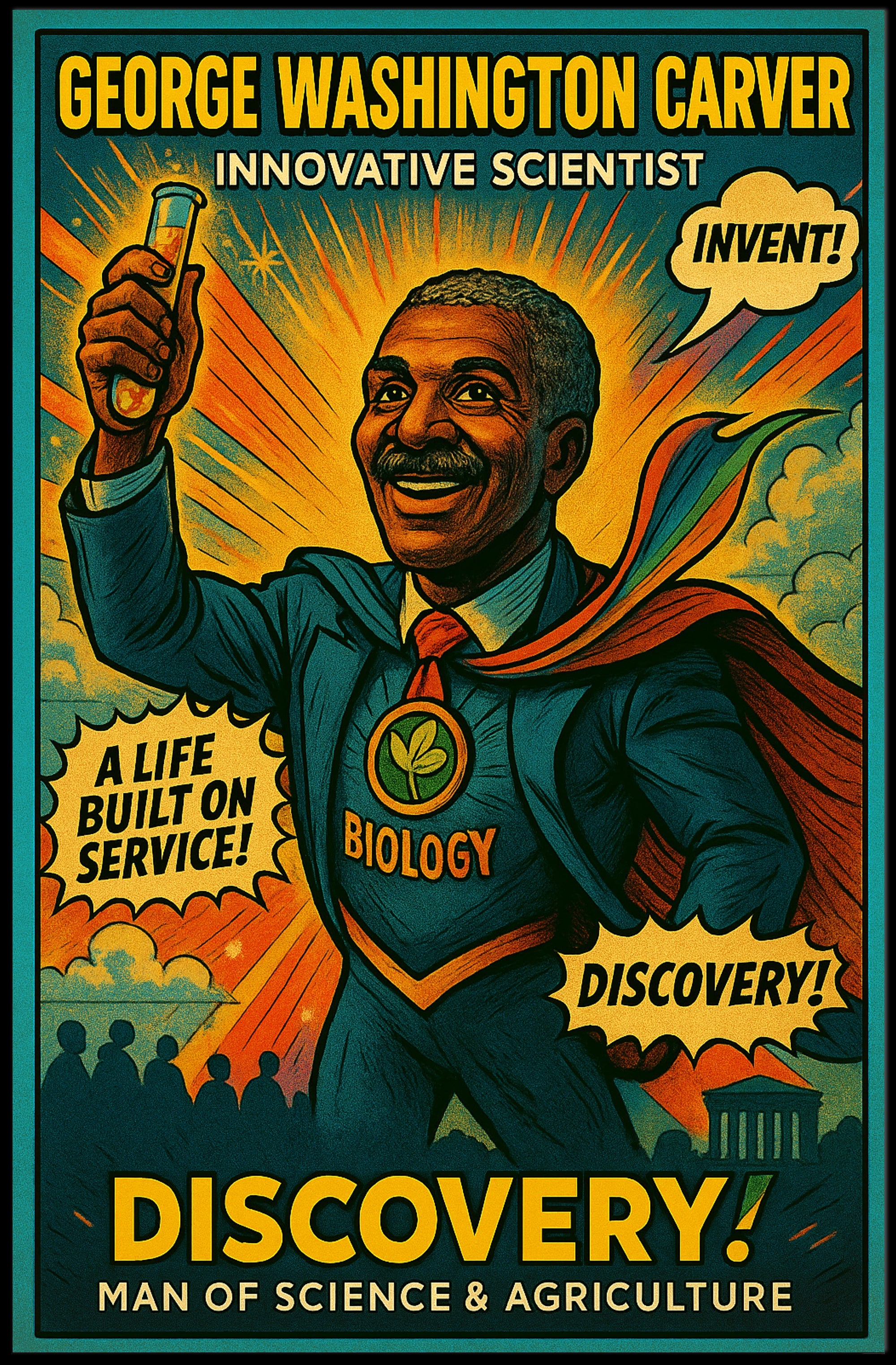 George Washington Carver β Innovative Scientist Poster PosterGoat